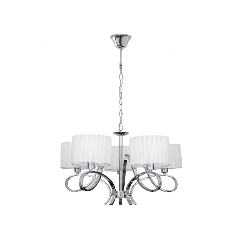 Lámpara Durango 5xE14 cromo Fabrilamp